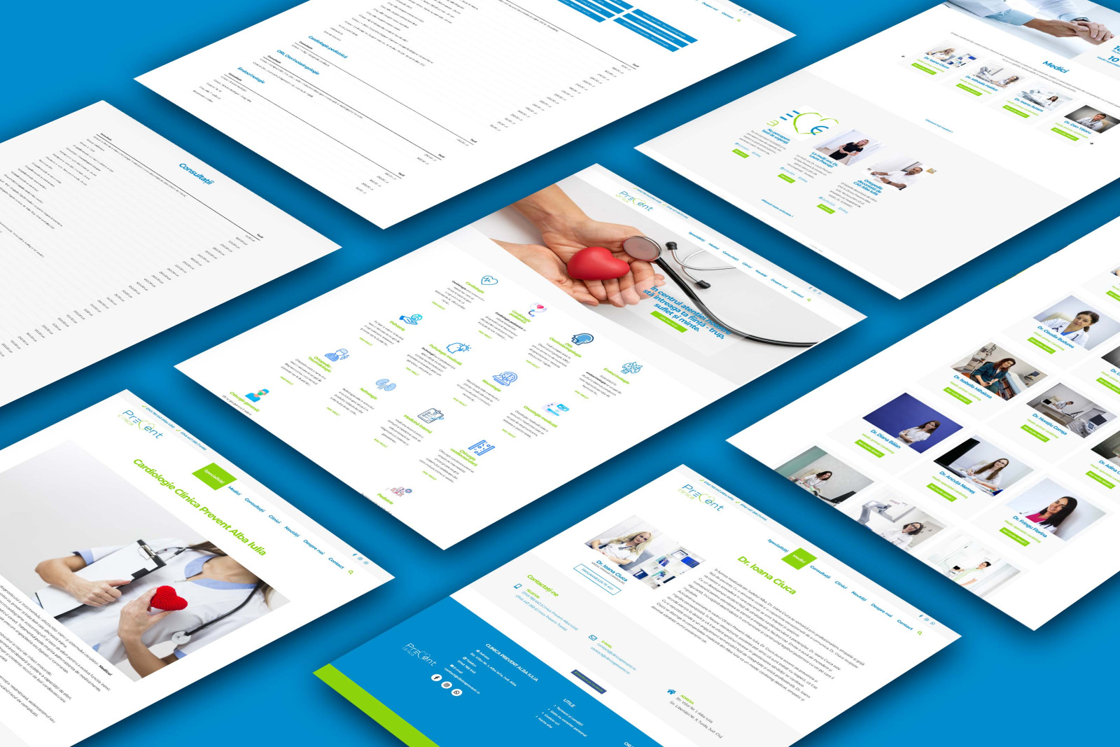 Realizare site web clinicaprevent.ro